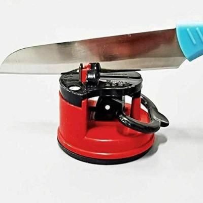 Hands-Free Knife Sharpener | Tungsten Carbide Kitchen Knife Sharpener with Suction Base