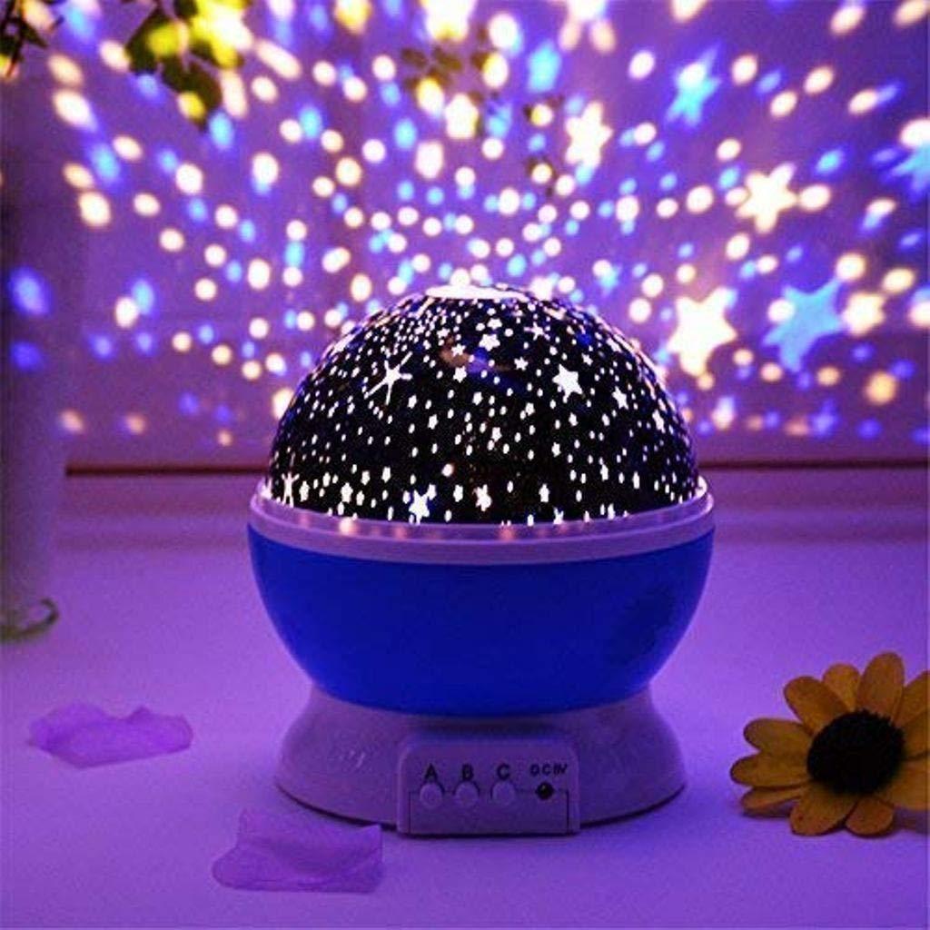 Star Projector Night Light | 360° Galaxy Starry Sky LED Lamp for Kids &amp; Bedroom Décor